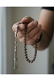 Dumanlı Kuvars Doğal Taş Tesbih & Bileklik Seti – Güçlü Enerji, Şık Uyum