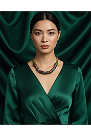 El Yapımı Bohem Tasarım Kolye