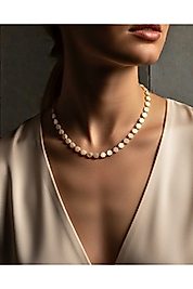 Altıgen Taşlı Kolye