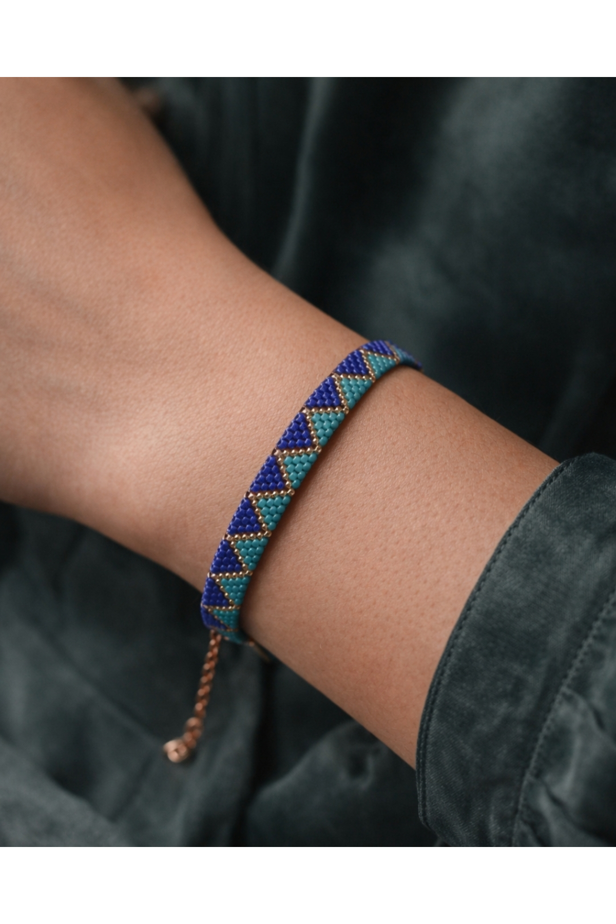 Miyuki Boncuk Örme Bileklik – El Yapımı Şık Tasarım