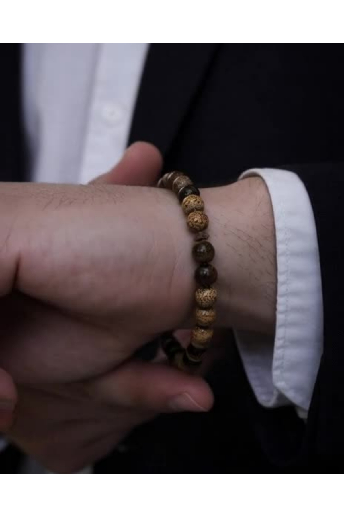 Jasper Doğal Taş Boncuk Bileklik