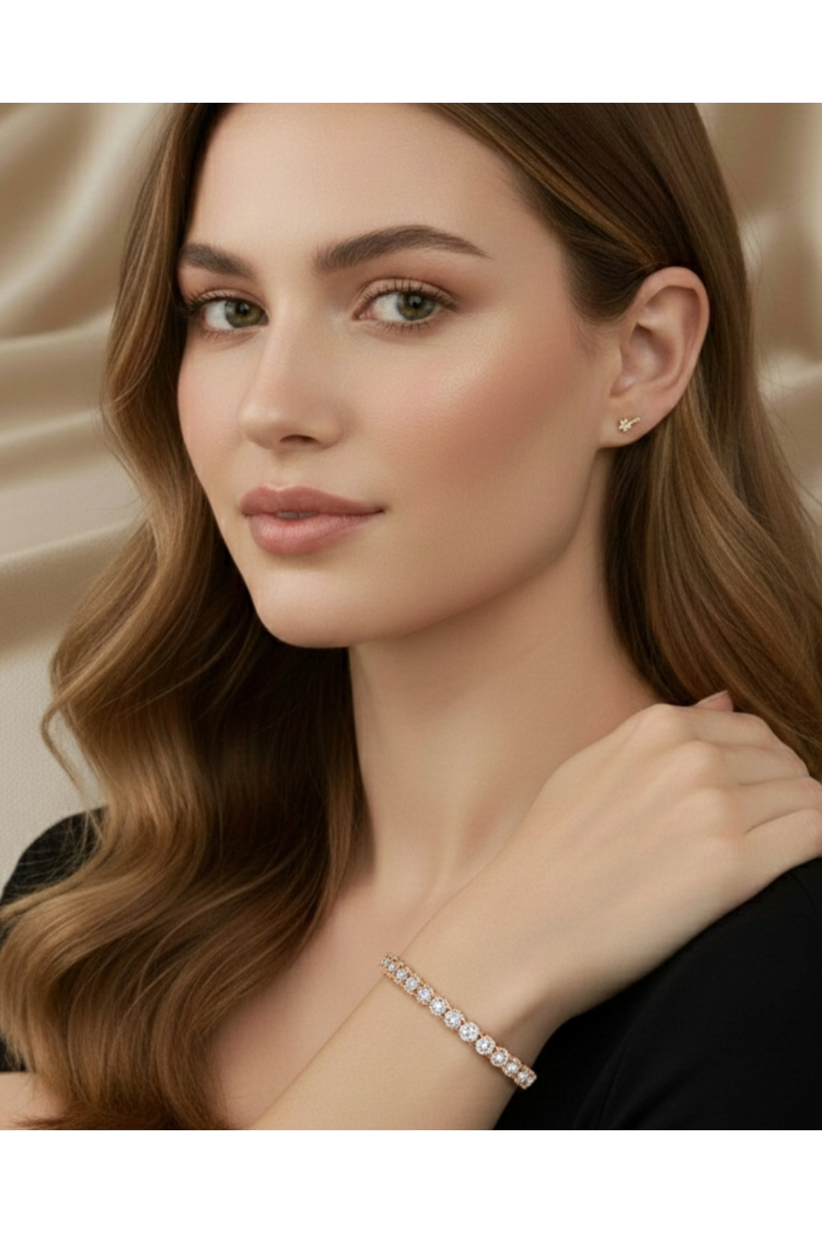 SU YOLU ALTIN RENGİ BİLEKLİK