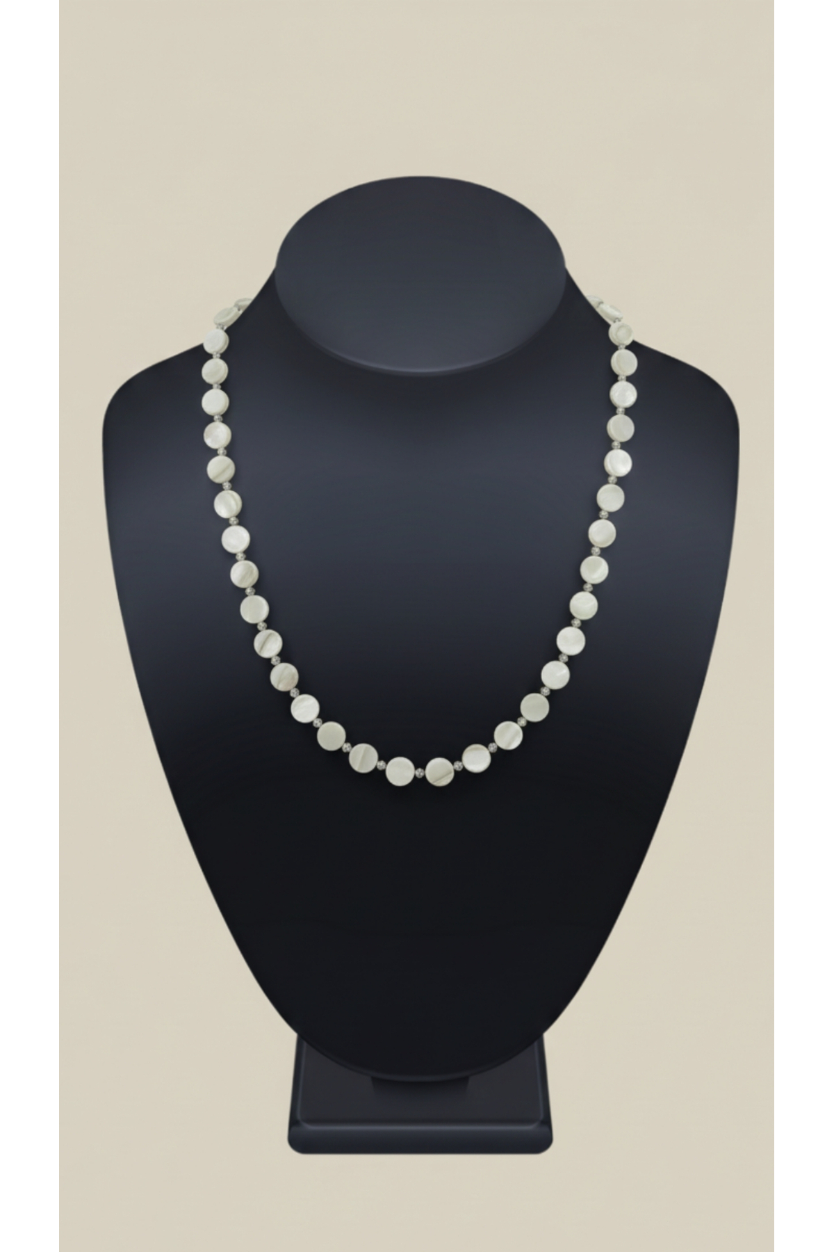 El Yapımı Doğal Taşı Bereket ve Nazar Kolyesi