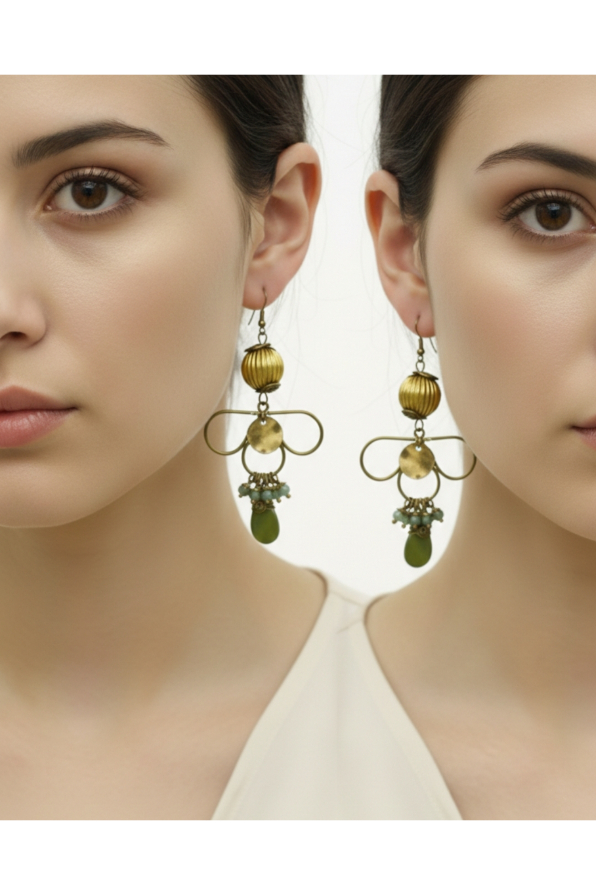 Otantik Taşlı kupe